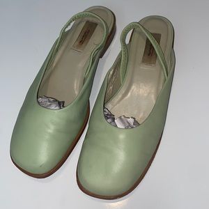 Talbots sling back flats